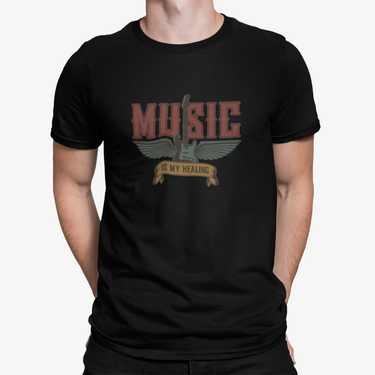 Camiseta Guitarra Alada